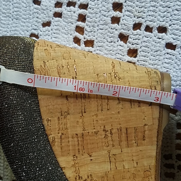 Stuart Weitzman open toes platform size 7.5 - Picture 6 of 6